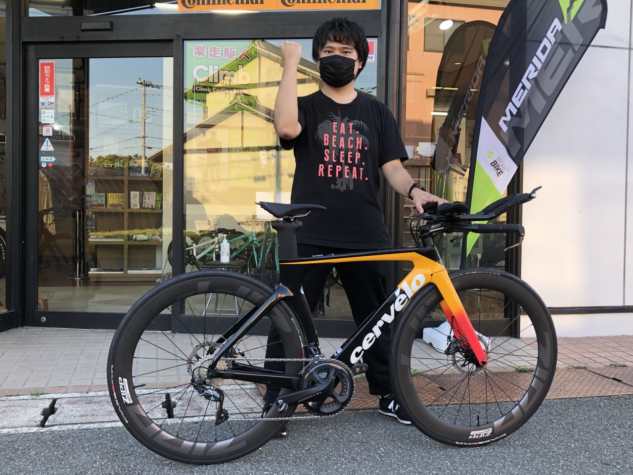 Cervelo P series 納車…from Yさま！ - Climb cycle sports