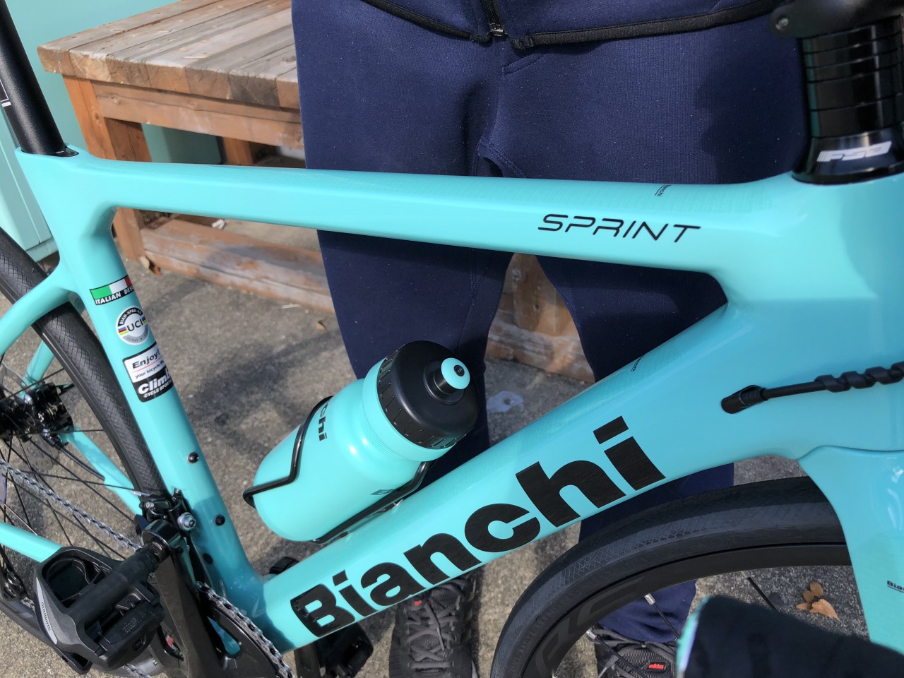 Bianchi SPRINT DISC 納車…from Tさま！ - Climb cycle sports