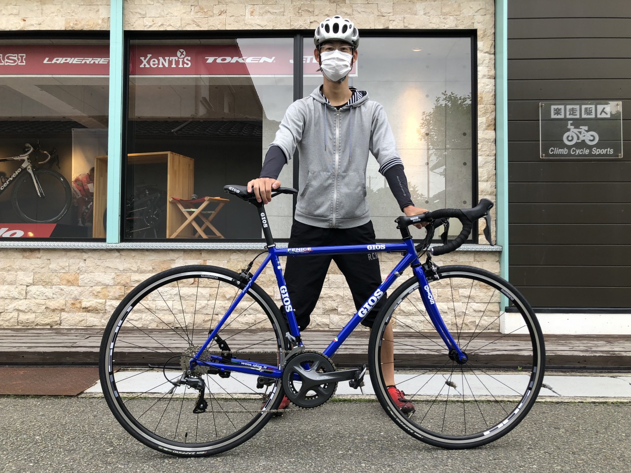 GIOS FENICE 納車…from Kさま！ - Climb cycle sports