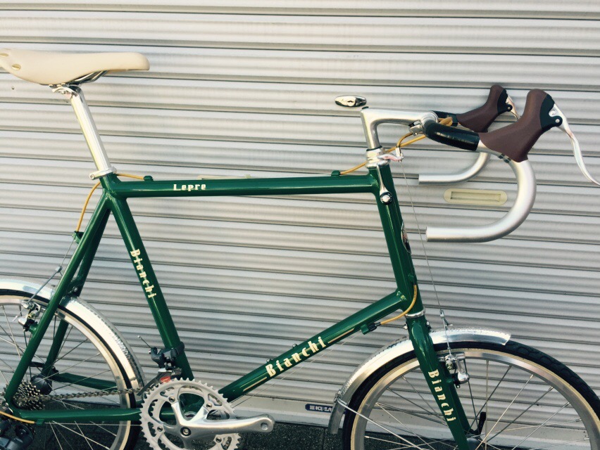 Bianchi minivelo-8 DROP BAR /green ミニベロ入荷 !! - Climb cycle 
