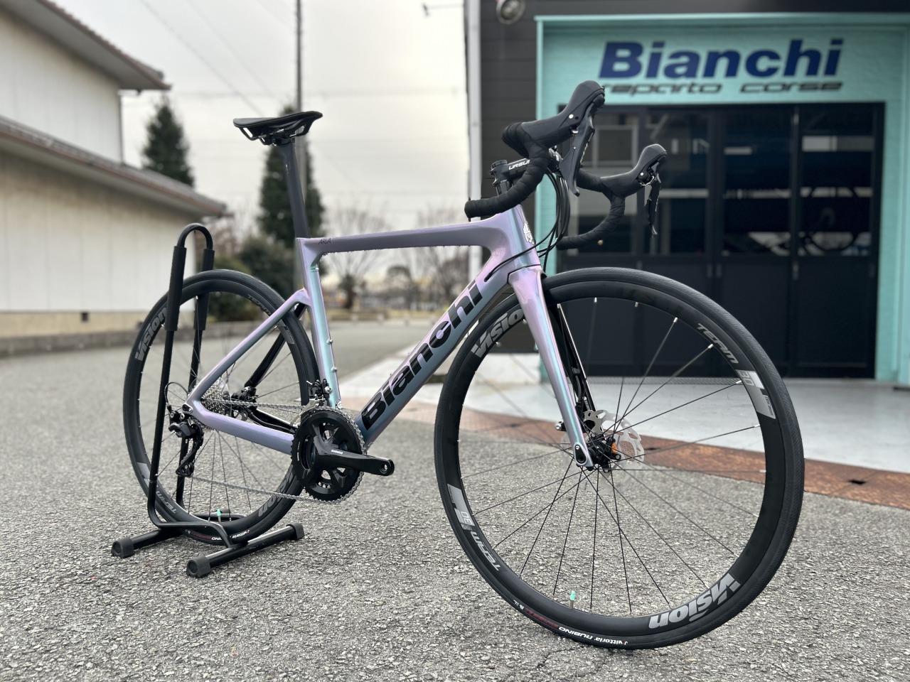 BIANCHI ARIA DISC アルテグラ 海外モデル - 自転車本体