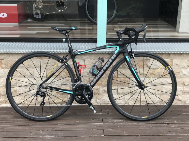 高価値 Bianchi intense フルカーボン105/ホイールデュラC24