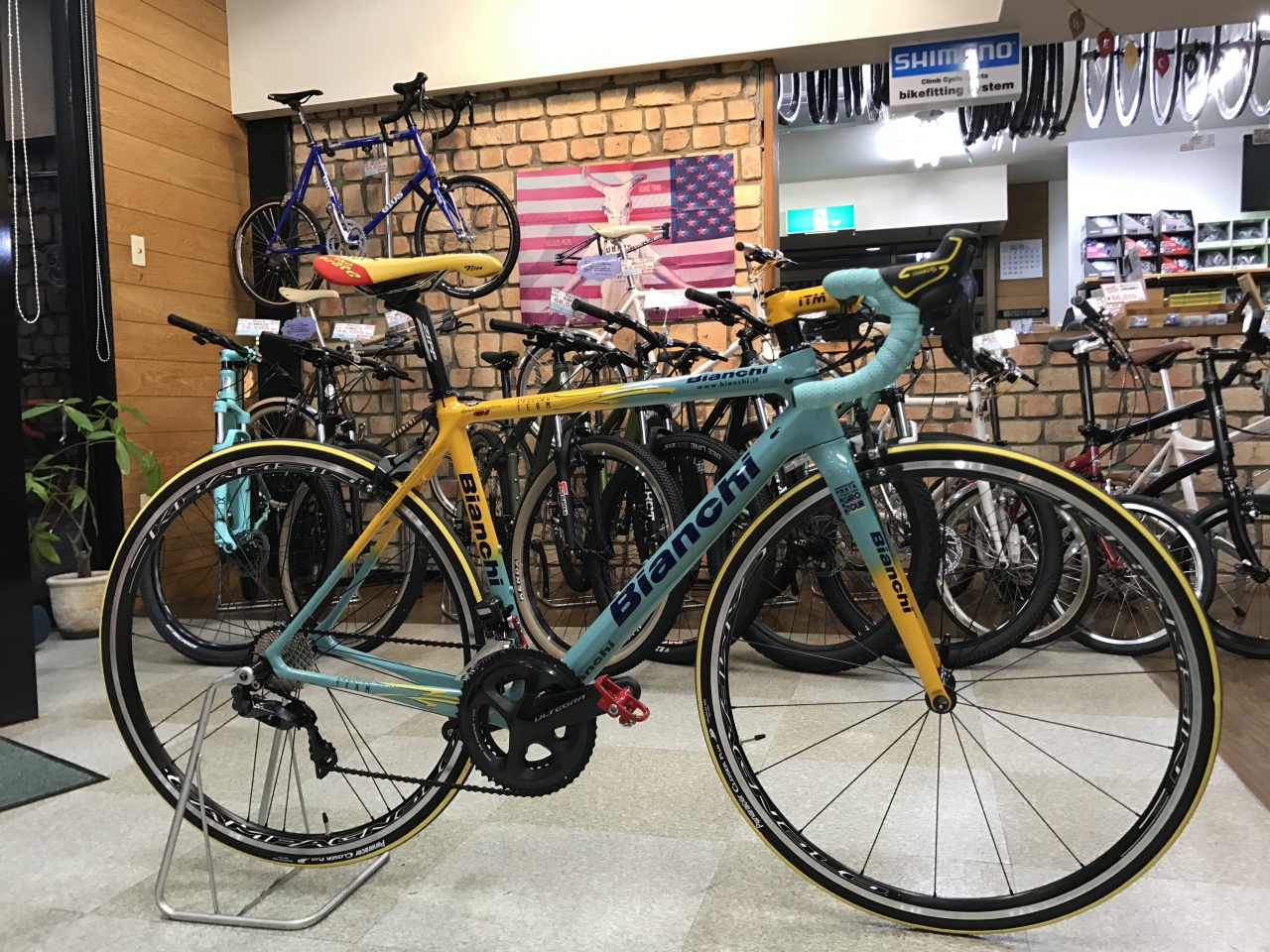 Bianchi Specialissima マルコパンターニモデル 納車…from Kさま 